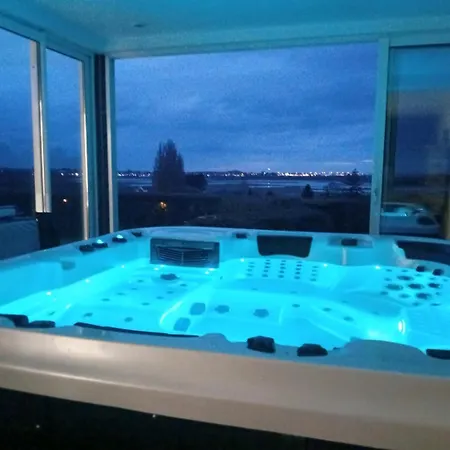 Nyaraló Natura — Jacuzzi Avec Vue Incroyable Sallenelles